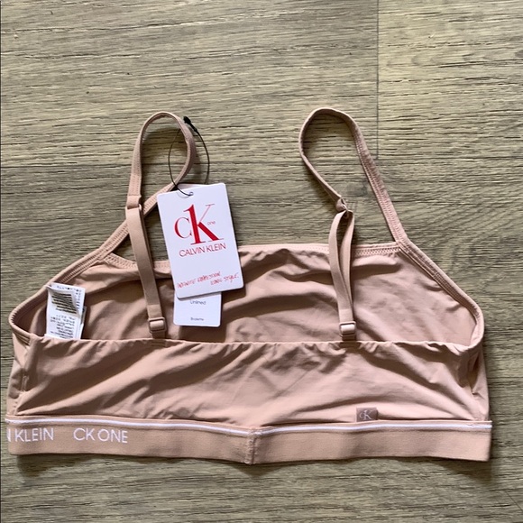 Calvin Klein Tan Bandeau Intimates - Picture 2 of 2